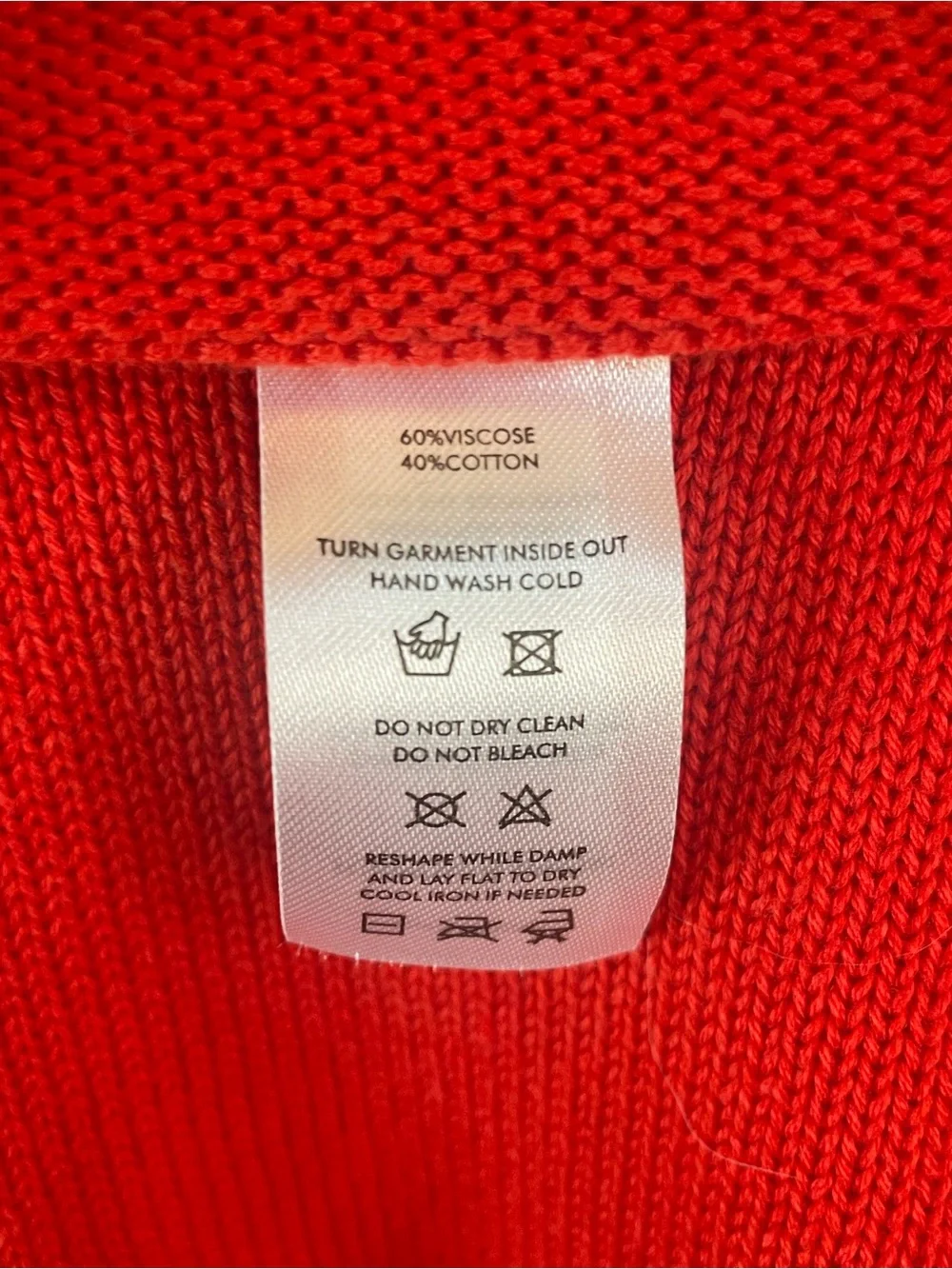Lucy in the Sky Red Distressed Knit Two-Piece Dress Set Size L NWOT